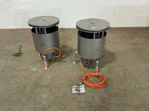 BIEMMEDUE GW32 Portable LPG Heater (2x)