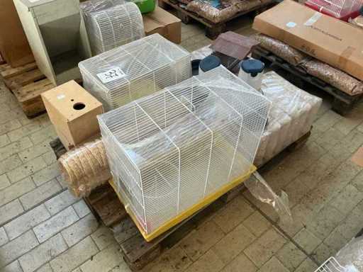 Stock of various accessories for animals