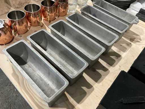 Aluminiumblossdose (6x)
