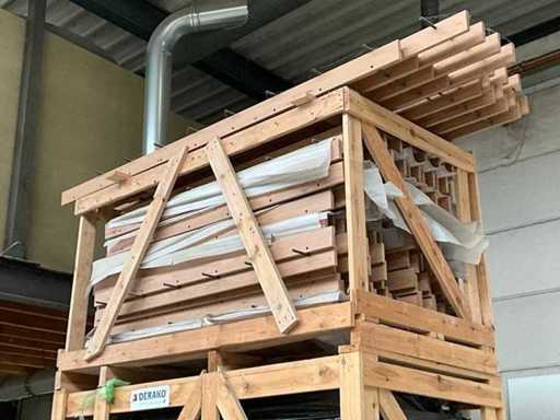 DERAKO Système de plafond en bois