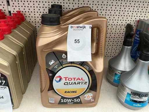 Castrol Quartz inhoud 5 liter 10W50 Motor olie Racing Smeermiddel (3x)