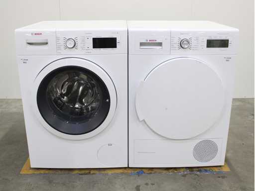 Serie Bosch|8 lavatrice VarioPerfect & Bosch HomeProfessional SelfCleaning Condenser Asciugatrice