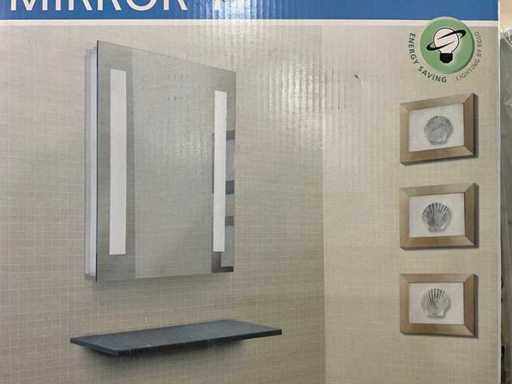 Oglindă de baie Eglo cu iluminat (2x)