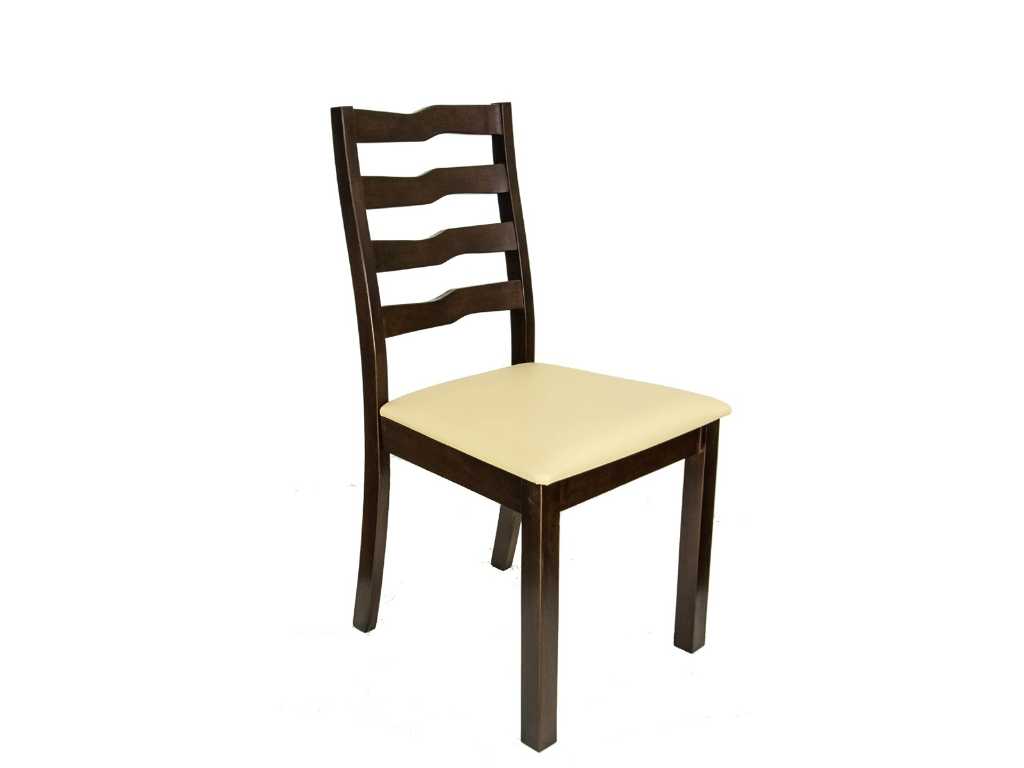 2 Stück Sessel der Serie Salvia - Cappuccino- Stuhl - Gastrodiskont