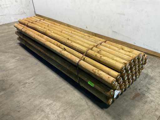 Lama rotonda fresata da 1 lato coronata ø10x300 cm (50x)
