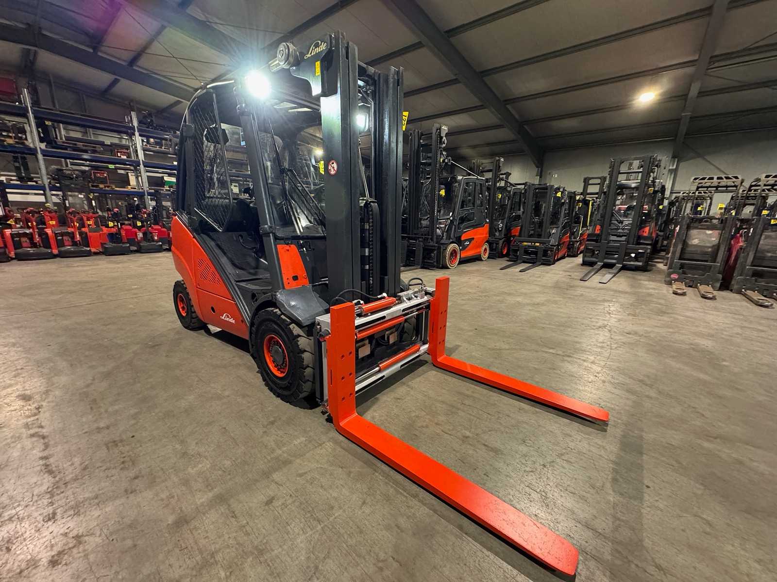 2012 Service + UVV 02/2027 Linde H35D 3.500kg Triplex 3.+4.