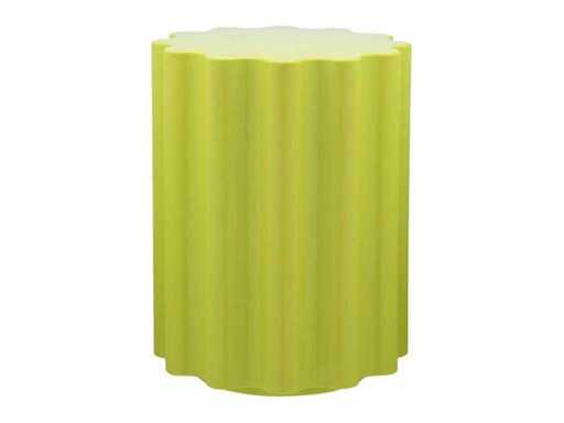 Kartell - Masa laterală Colonna - Verde - Masa laterală