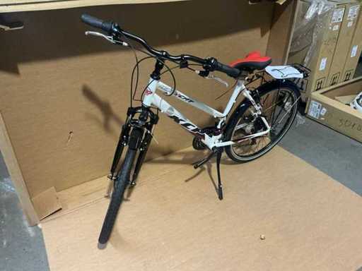 KCP Wild Catt 26" bicicletă albă lucioasă pentru femei nefolosită (2x)