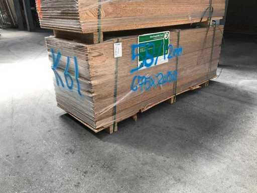Fogli OSB 12mm 675x2050mm