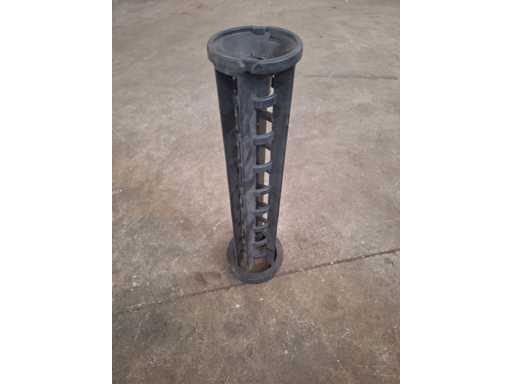 Plastic schijffilteronderdeel