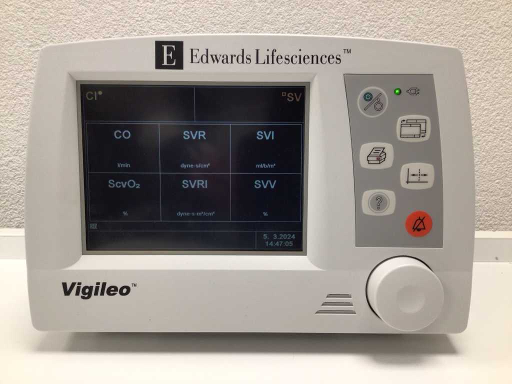 2005 Edwards Lifesciences Vigileo ECG Patient Monitor