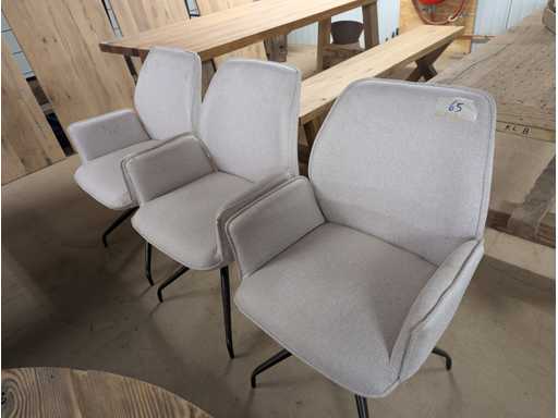 Stuhlset aus 3 Teilen