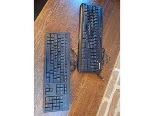 Tastatur azerty 2pcs 