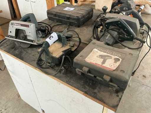 Metabo Diverse elektrische gereedschappen (4x)