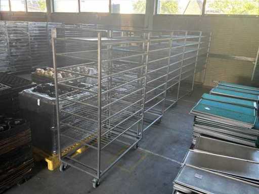 Everbake Cool Regalwagen aus Edelstahl (5x)