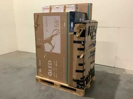 Pallet Televisions Merci di restituzione - 10 articoli