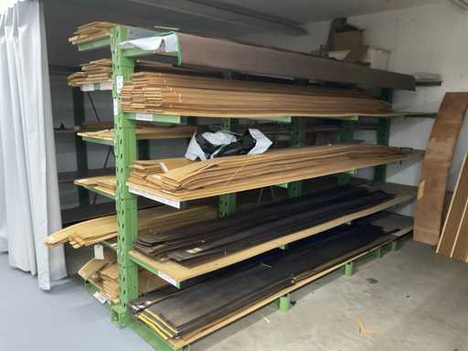 Estantería en voladizo (3x)