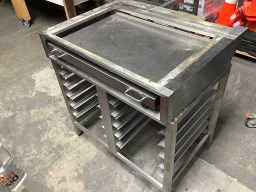 Base de four en acier inoxydable