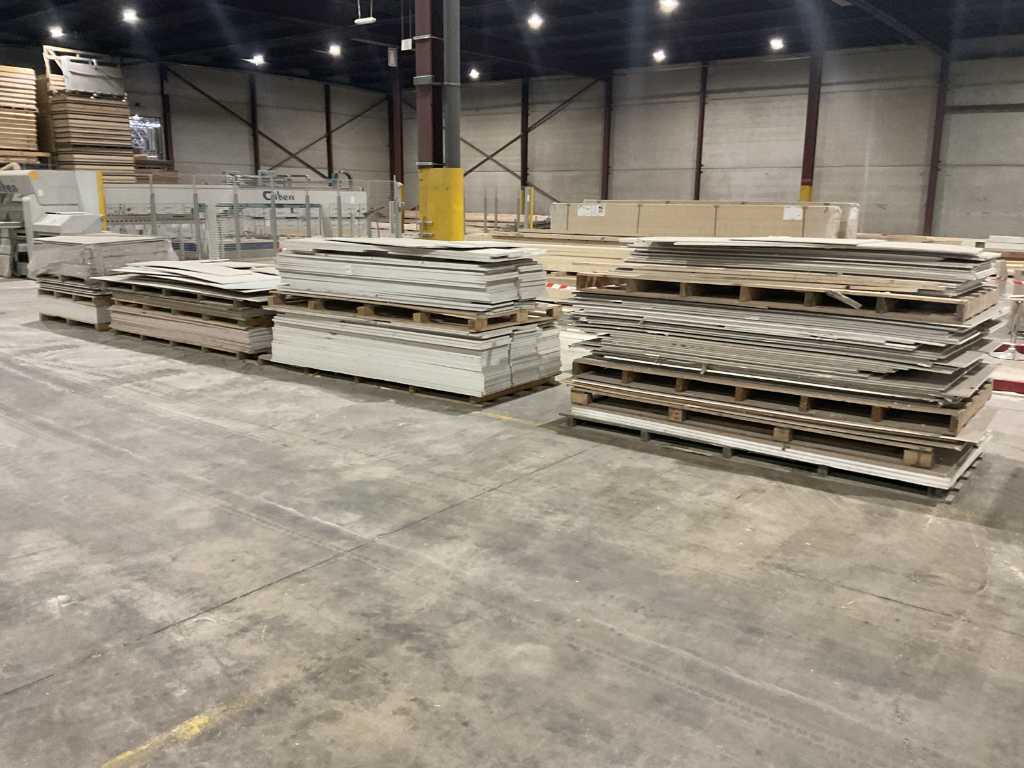 large batch of drywall