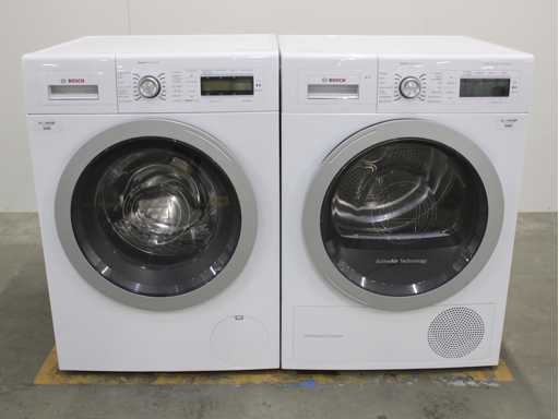 Bosch HomeProfessional pralka i Bosch HomeProfessional SelfCleaning Dryer kondensatorowy
