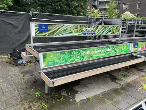 Buiten plantentafels