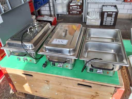   3 Stuks Elektrische Afkookschotel