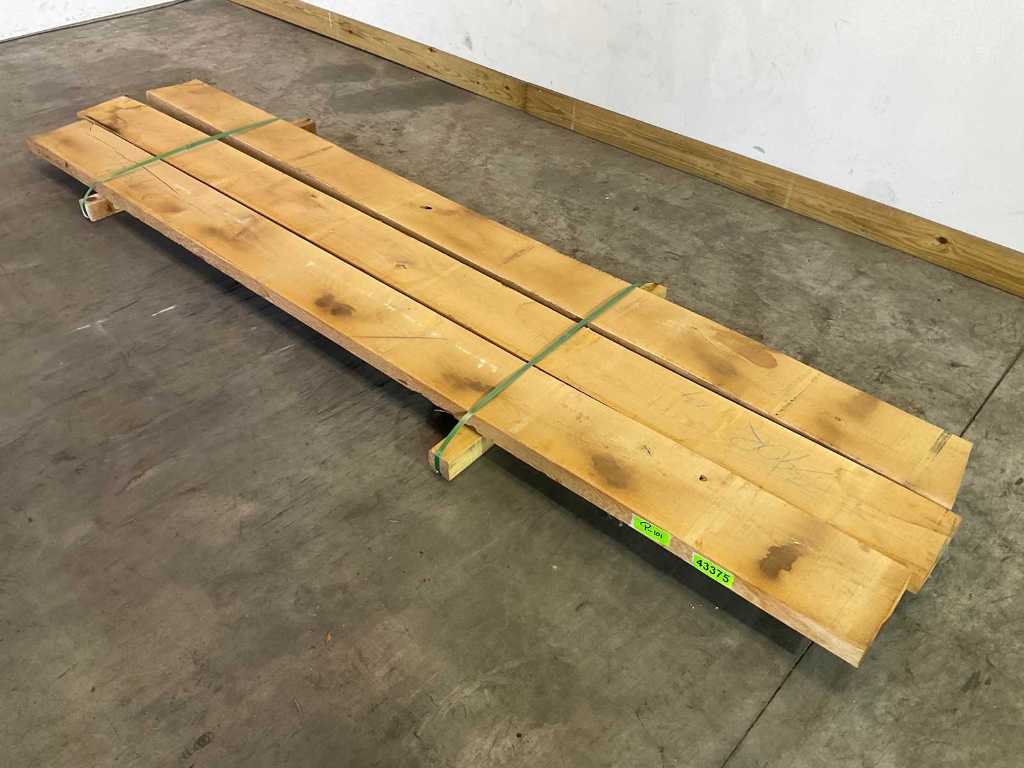 Eikenhouten plank  5cm (3x)