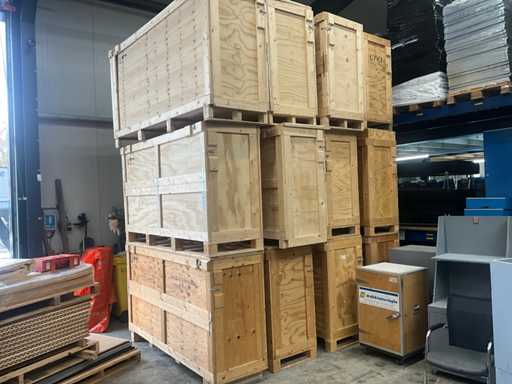 Caisse de transport en bois (12x)