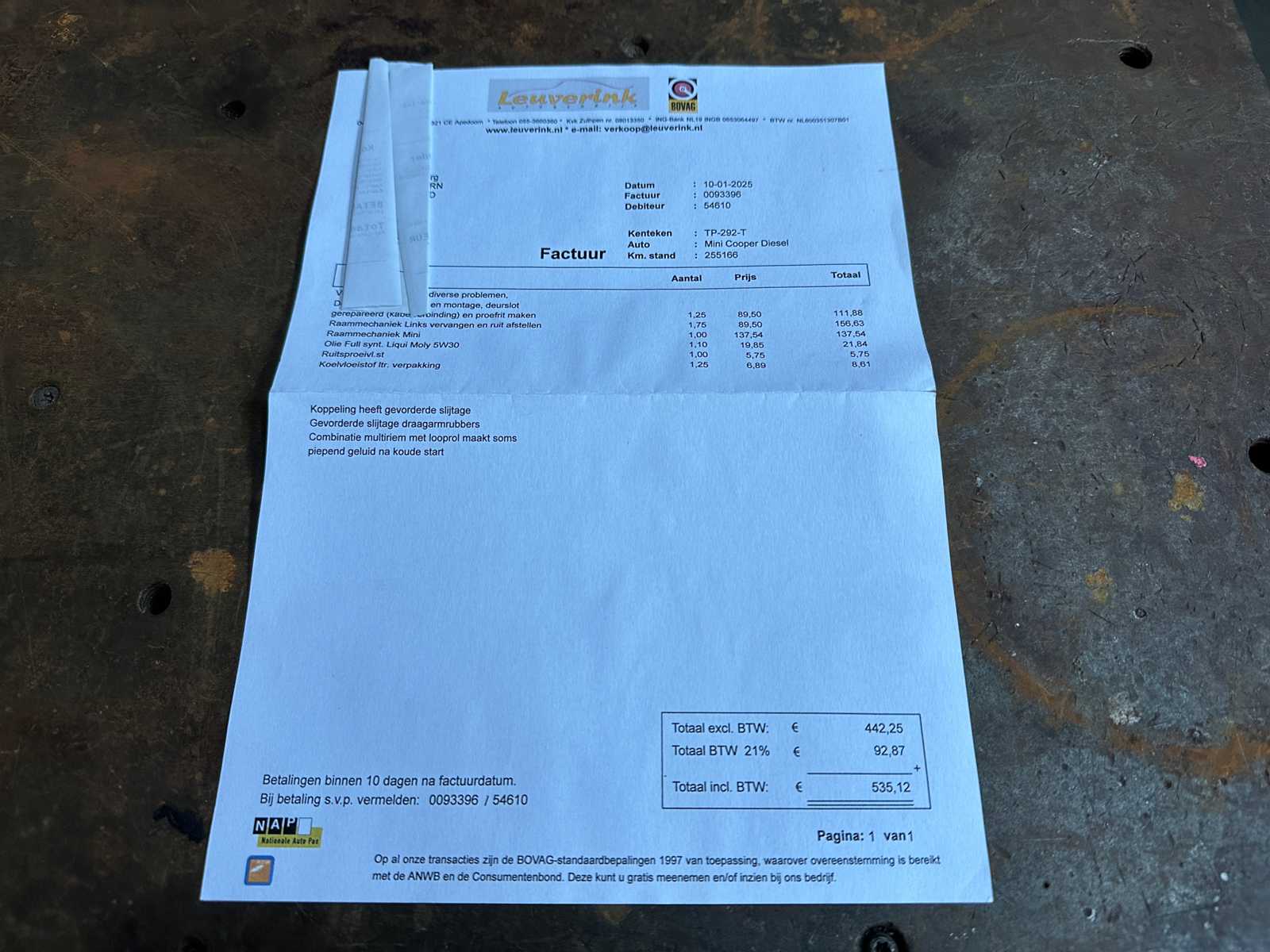 Mini One D 1.4 75HP 2005, TP-292-T