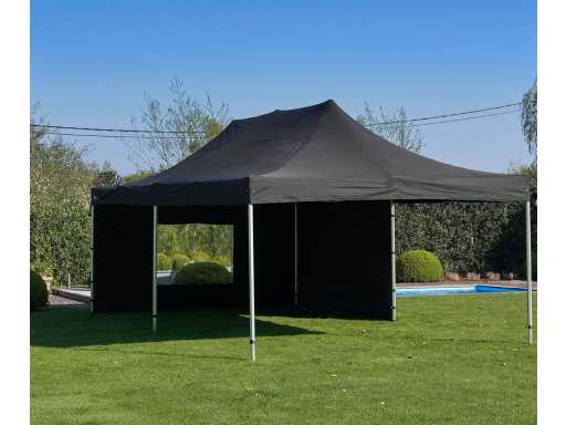 4x8m Party Tent - Black - VOUWTENT.EU