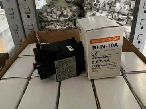 Releu de suprasarcină termică Teco RHN-10A batch (114x)
