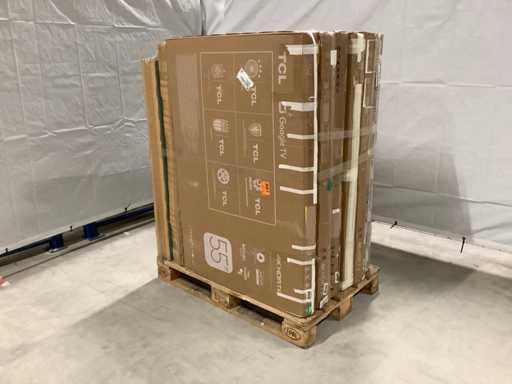 Téléviseurs en palette Retour de marchandises - 8 articles