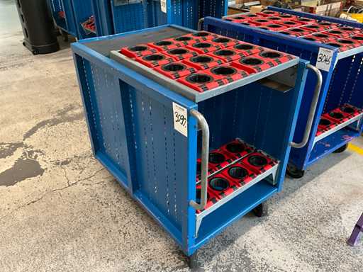 Lista trolley for tool holders