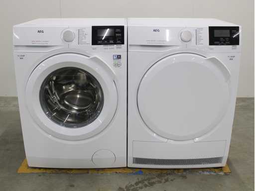 AEG 8000 Series | Lavamat Ã? KOMix Technology Washing Machine & AEG 6000 Series | Lavatherm ProSense Technology Tumble Dryer