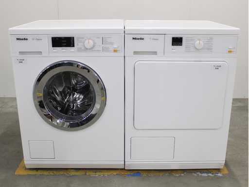 Machine à laver Miele W Classic & Sèche-linge Miele T Classic