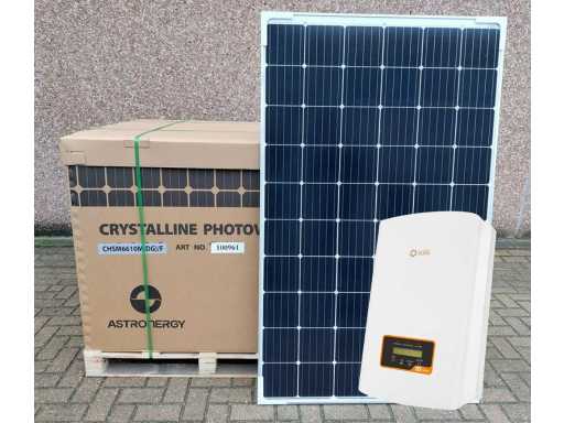 16 panouri solare 16 buc??i cu invertor Solis 5k 