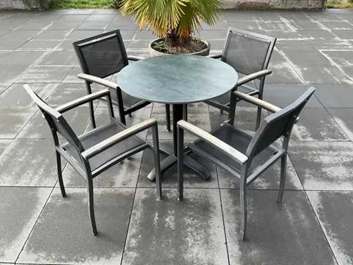 Satellite - Scaun de teras? stivuibil (10x)