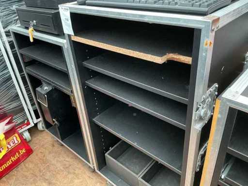 Meubles de flight case (2x)