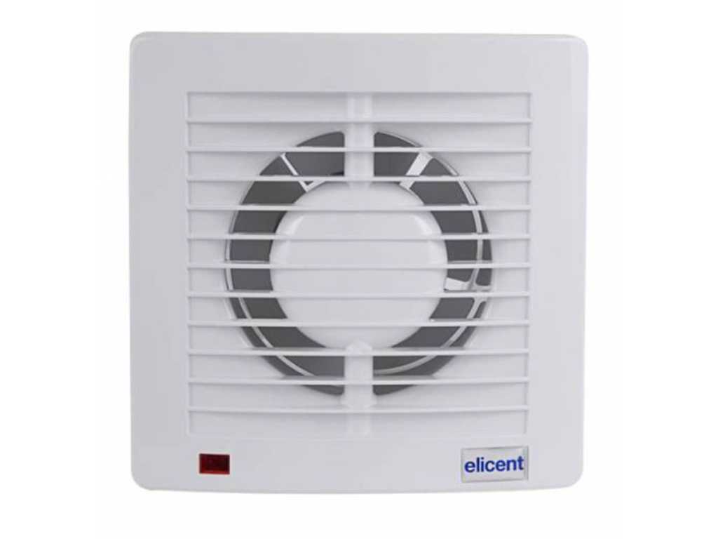 Elicent - E-Style 100 Pro HT - ventilator met timer en hygrostaat (3x)
