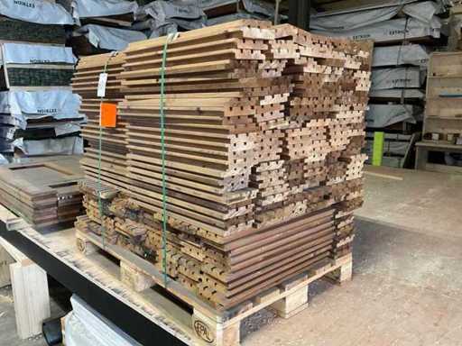 Brad de tip batch triple, modificat termic