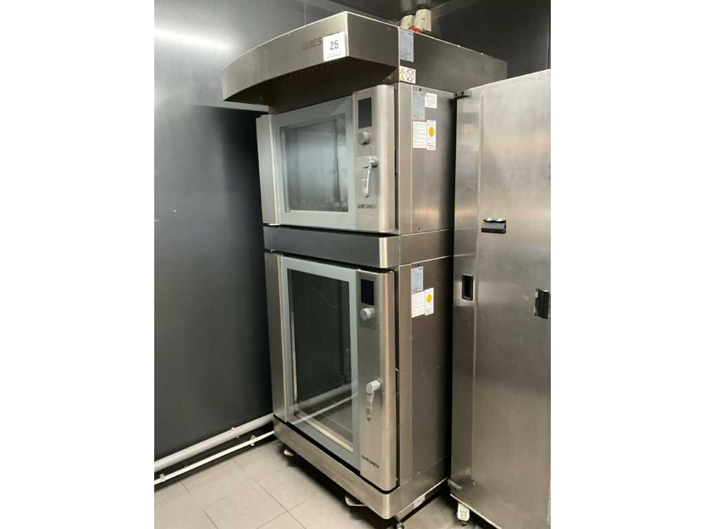 Combi afbakoven WIESHEU EUROMAT 64-S en 64-L