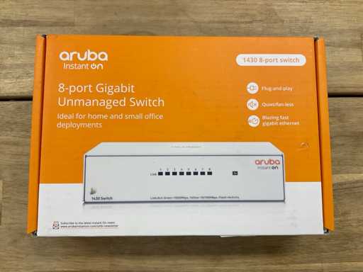Aruba 1430 8-Port-Gigabit-Switch