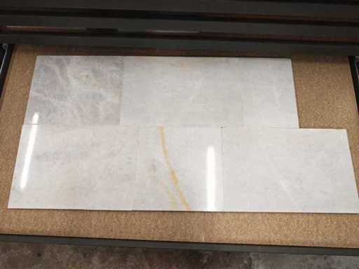 Natuursteen Marmer Wit Gepolijst 30xFLx2 cm Tegels 132,48 m²