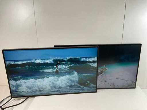 Lenovo (P27h-20) 27”, 2560x1440 (QHD) IPS Monitors (2x)