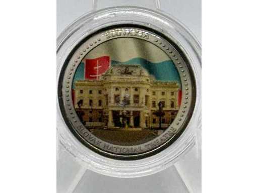 Colourized 2 Euro – Théâtre national slovaque – Slovaquie