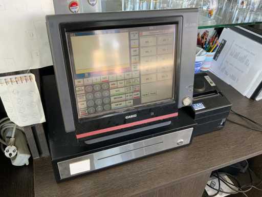 Casio - QT-6100 - Cash register system with receipt printer