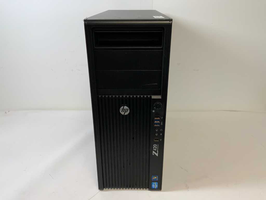 HP Z420, Xeon(R) E5-1650 v2, 32GB RAM, 1TB HDD, NVIDIA Quadro K600 1GB WorkStation
