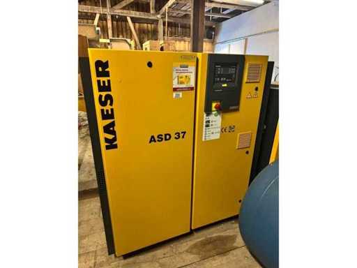 KAESER - Compresor ASD 37 + uscător TD 76 - 2005 - Compresor cu șurub