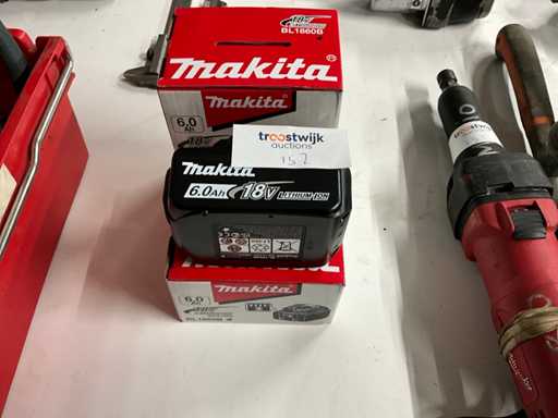 Makita 6 Ah Accu (3x)