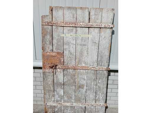 Oude Houten Deur 195x115cm